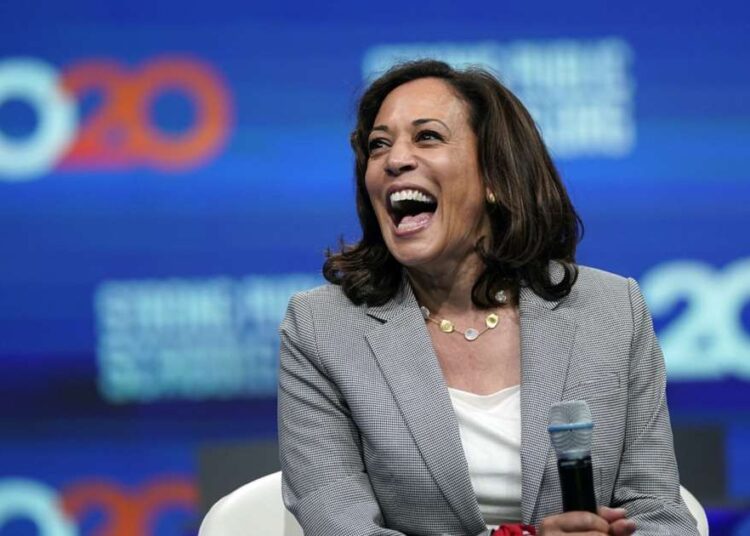 Kamala Harris laughs after reporter asks if she plans to visit border: ‘Not today!’