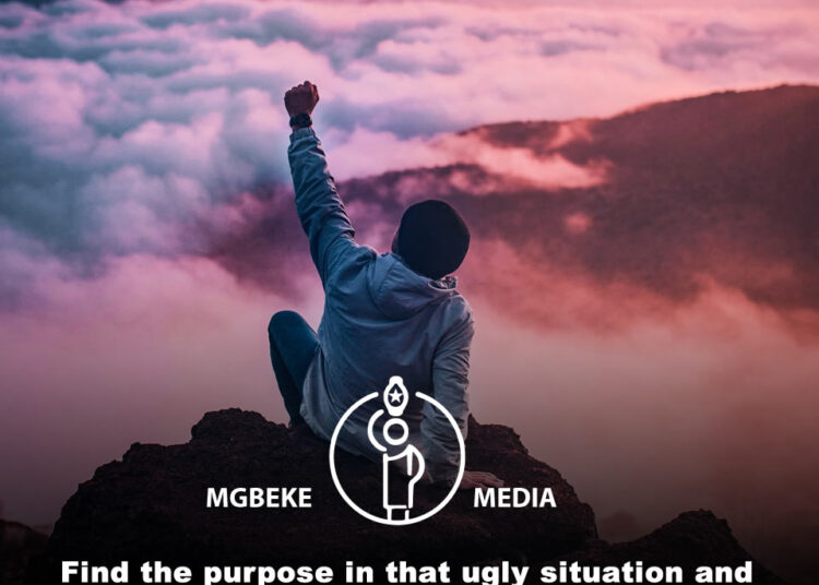 Daily Soultonic by Dr Sandra C. Duru | Find the purpose in that ugly situation and turn it into greater achievements.