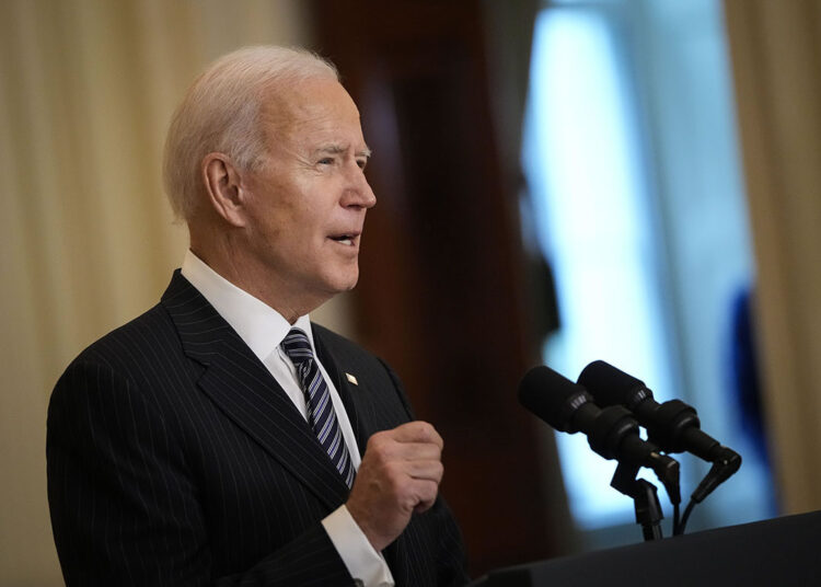 Biden urges Congress to pass hate crime legislation in response to violence against Asian Americans