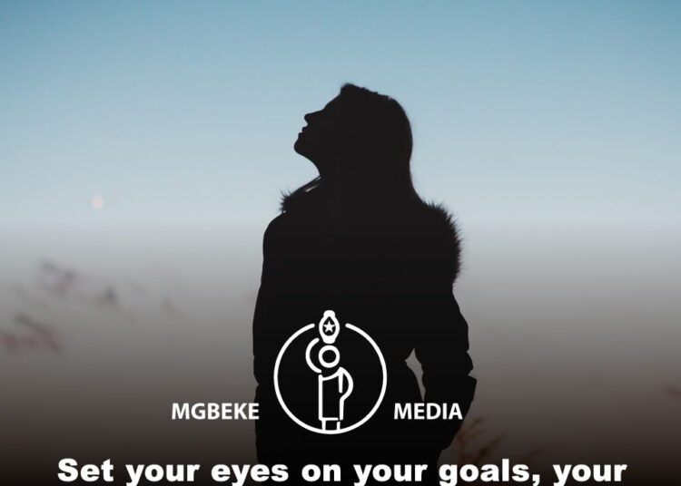 Daily Soultonic by Dr Sandra C. Duru | Set your eyes on your goals, your potential is endless.