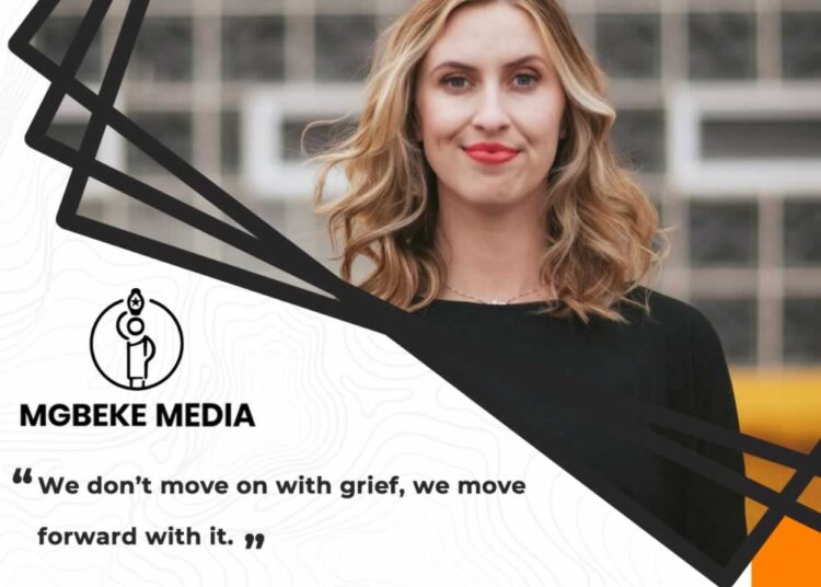 Daily Soultonic by Dr Sandra C. Duru | We don’t move on with grief, we move forward with it.