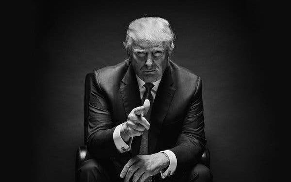 Donald Trump is back online.