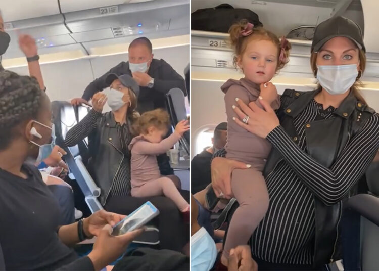 Pregnant mom kicked off flight for 2-year-old not wearing mask