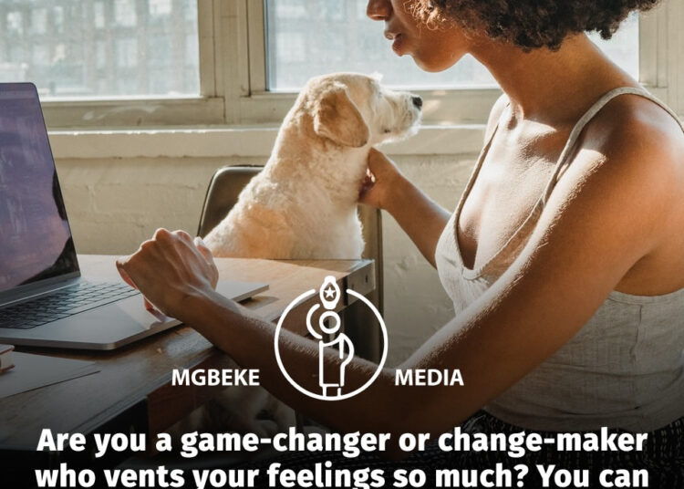 Daily Soultonic by Dr Sandra C. Duru | Are you a game-changer or change-maker who vents your feelings so much? You can start looking forward to things again