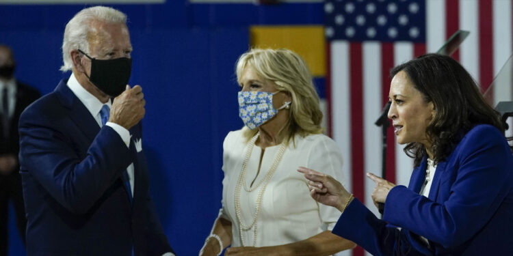 Jill Biden, Kamala Harris share hug after reports of first lady’s F-bomb toward VP