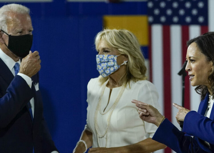 Jill Biden, Kamala Harris share hug after reports of first lady’s F-bomb toward VP