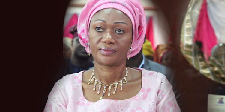 Senator Remi Tinubu again? Calling a lady a thug see her reaction