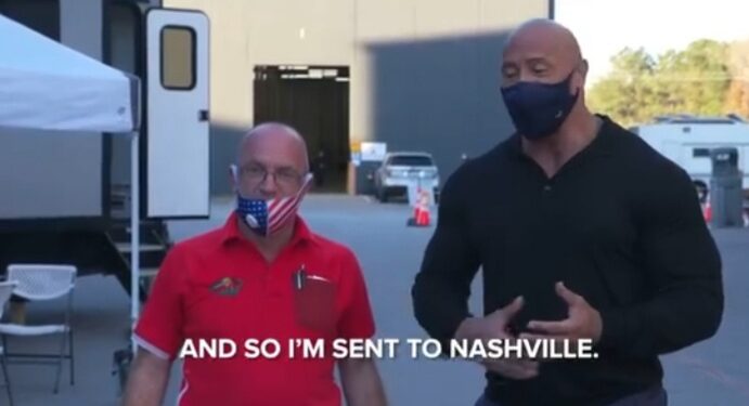 Dwayne, ‘The Rock’ Surprises Man Who Took Him In When He Was Homeless With A $30K Truck