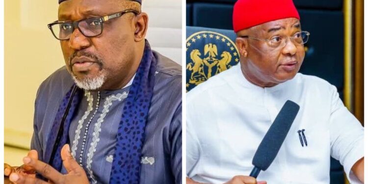 “Gov. Uzodinma Only Pretends To Be My Brother In Public But Immediately Switches When Eyes Are Turned!” – Sen. Rochas Okorocha