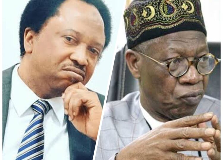 Sen. Shehu Sani Reacts As Lai Mohammed Claims “All Passengers Are Safe” On Abuja-Kaduna Train Attacked Last Night