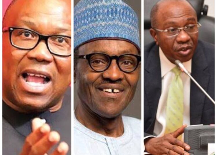 Key Questions And Points As Peter Obi Dumps PDP Before Presidential Primaries, And Buhari Fires Godwin Emefiele As CBN Governor