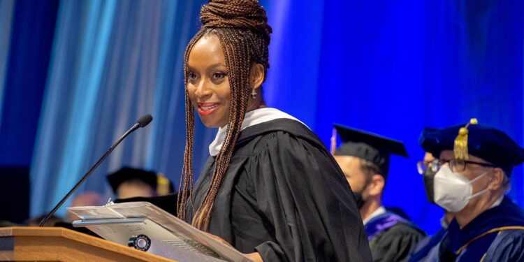 Key Lesson As Chimamanda Ngozi Adichie Speaks At The Yale Law School 2022 Commencement Ceremony