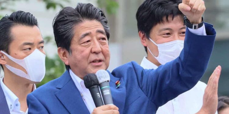 Worrying Point As Japanese EX-PM Shinzo Abe In Critical Condition After Being Shot During Campaign