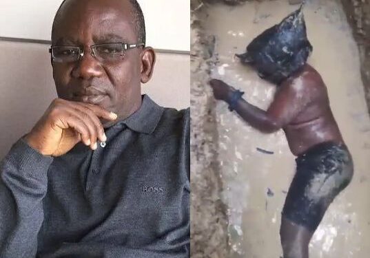 VIDEO: Sad Point As Former President Goodluck Jonathan’s Cousin, Mike Ogiasa Begs Kidnappers For His Life