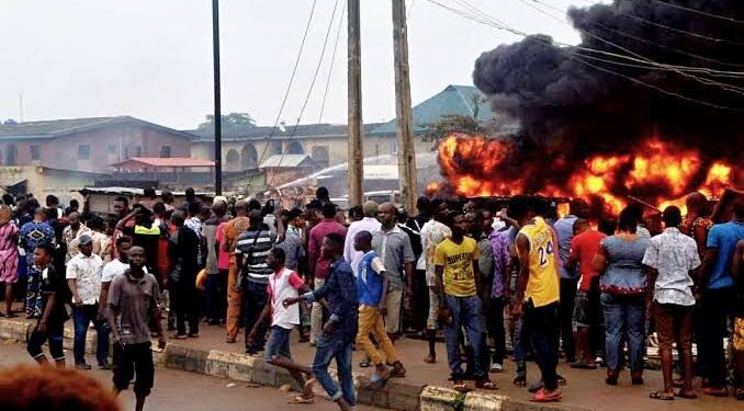 Tragic & Fatal Lesson As Petroleum Black Marketer’s Wife, 2 Children Burn To Death In Lagos, Nigeria