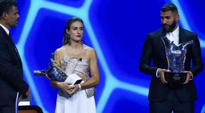 Vital Lesson As Karim Benzema & Alexia Putellas wins the 2021/22 UEFA Men’s And Women’s Player of the Year!